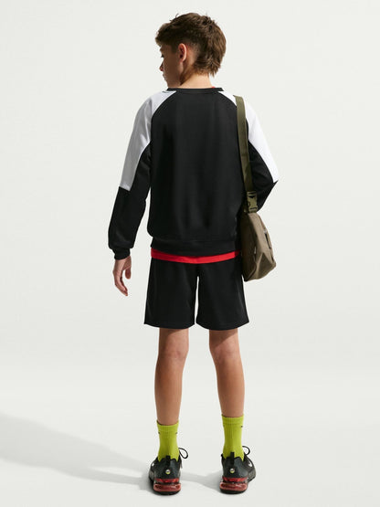 Dsiney Kidz - Nike Black Crew and Shorts Tracksuit image 2