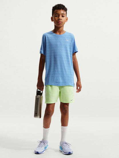 Dsiney Kidz - Nike Liquid Lime Miler Dri-FIT Training Shorts image 1