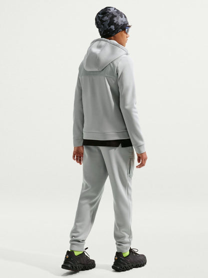 Dsiney Kidz - Nike Light Smoke Grey City Utility Full Zip Hoodie image 2