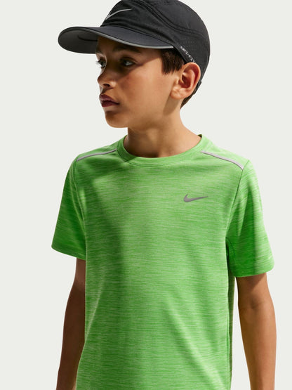 Dsiney Kidz - Nike Liquid Lime Miler Dri-FIT Short Sleeve T-Shirt image 1