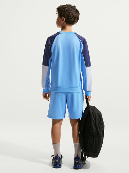 Dsiney Kidz - Nike University Blue Crew and Shorts Tracksuit image 2