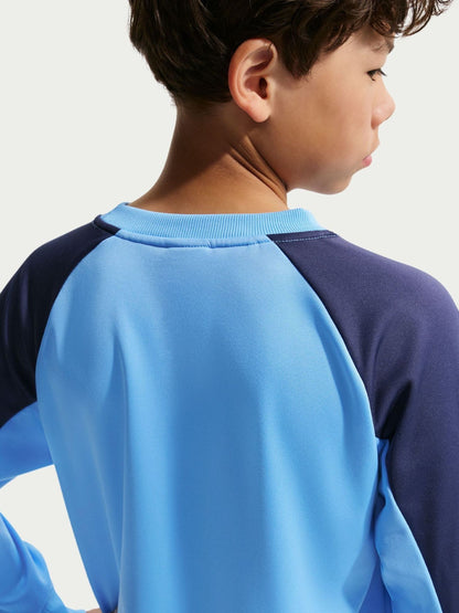 Dsiney Kidz - Nike University Blue Crew and Shorts Tracksuit image 4