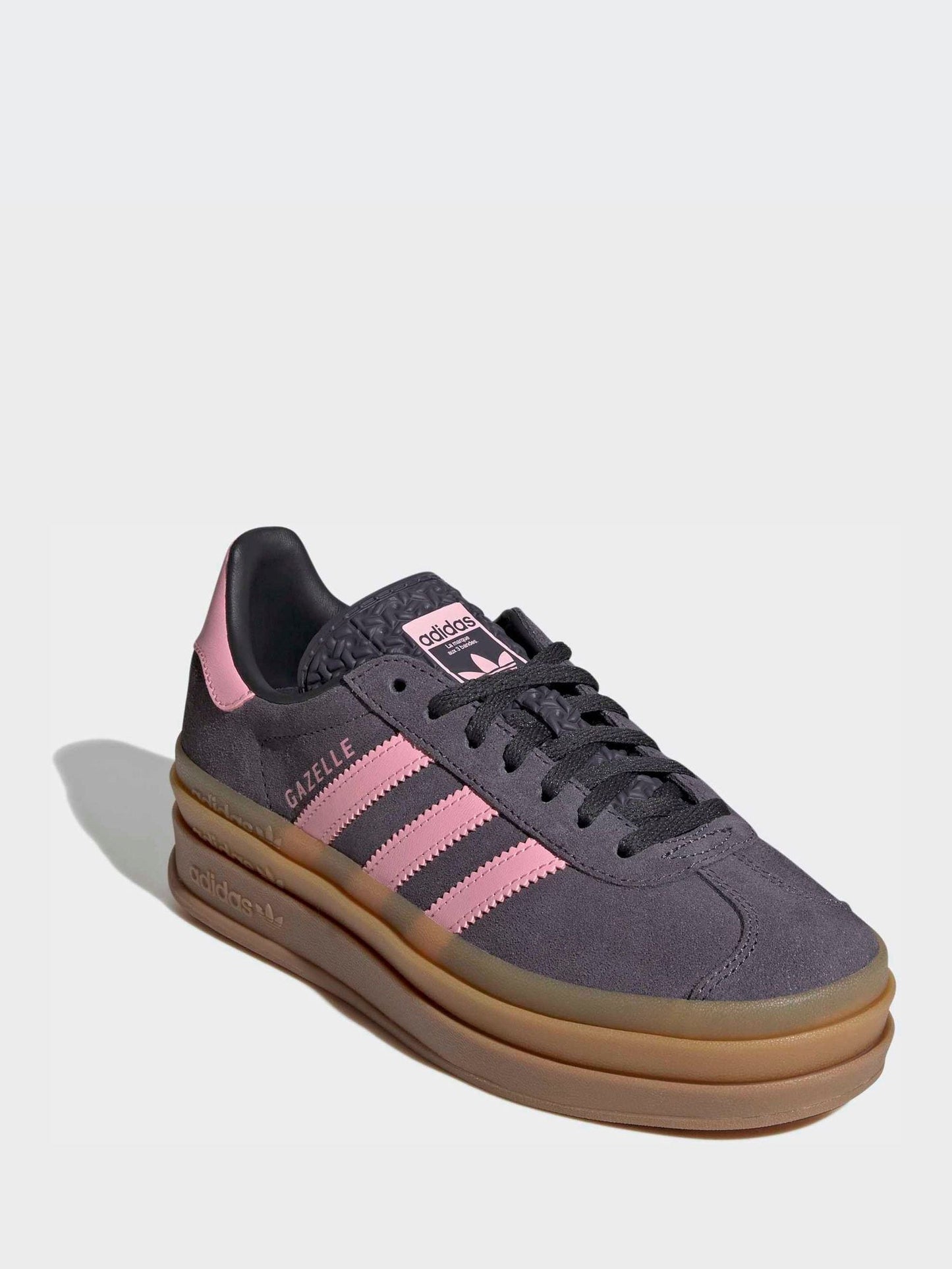 adidas Originals Grey Gazelle Bold Junior Trainers image 1