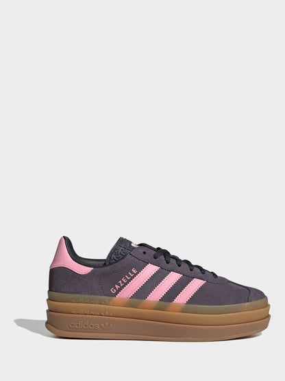 adidas Originals Grey Gazelle Bold Junior Trainers image 3