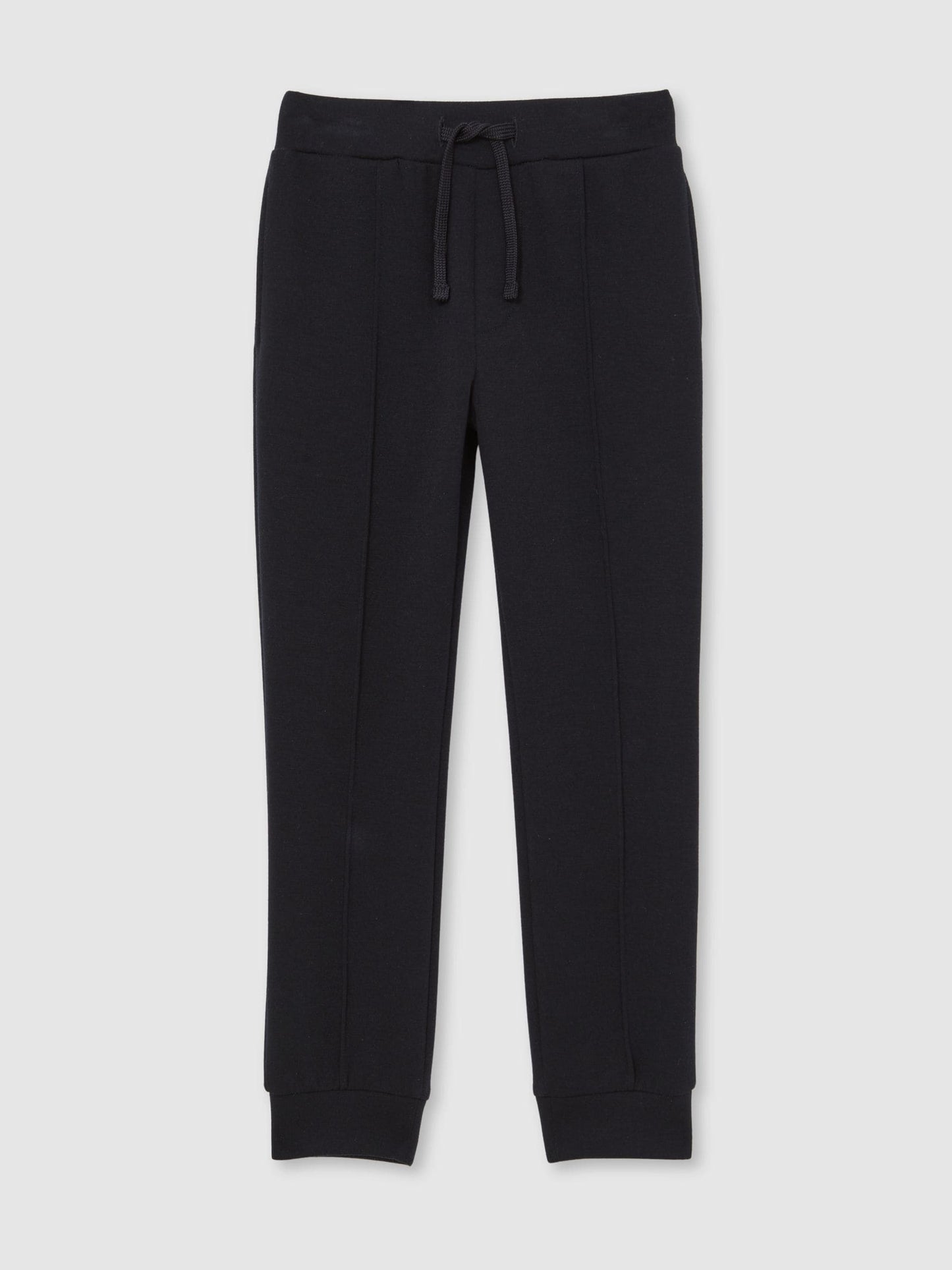 Reiss Navy Blue Premier 9-13 yrs Premium Interlock Drawstring Joggers image 2