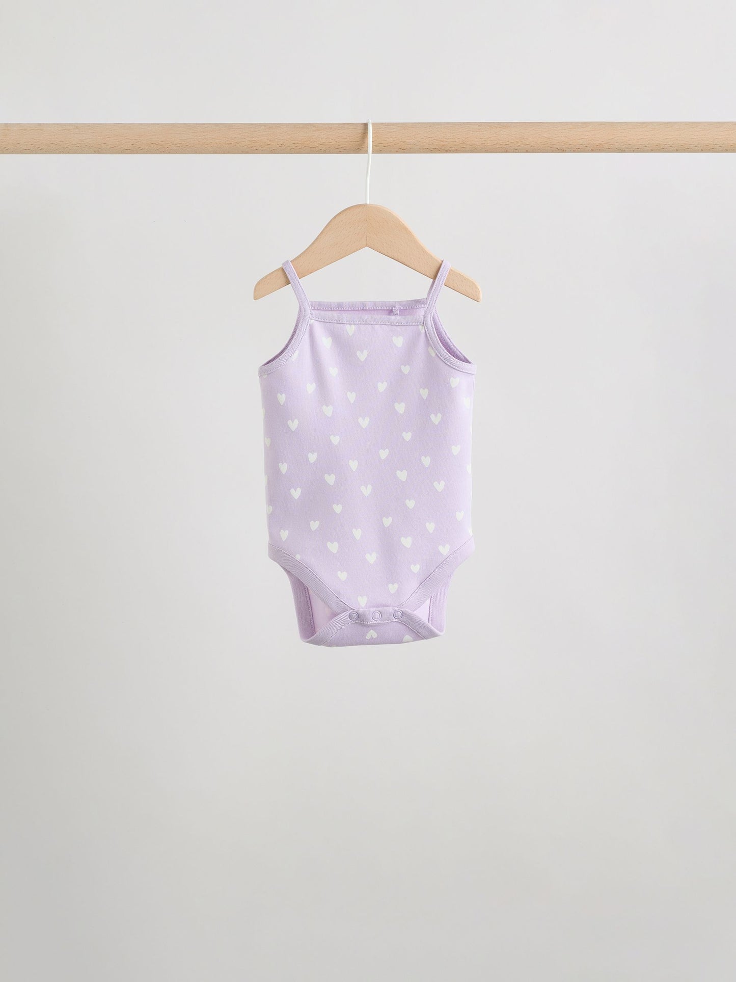 Pink Vest Baby Bodysuits 5 Pack image 5
