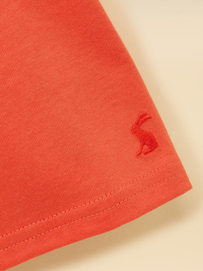 Joules Boys' Archie Orange Screenprint T-Shirt image 4