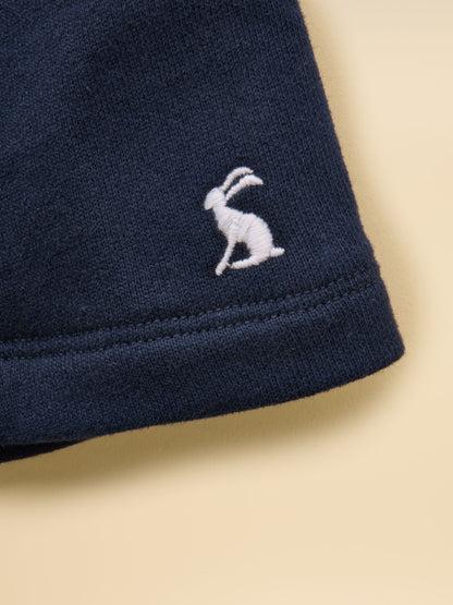 Dsiney Kidz - Joules Kids' Sundaze Navy Blue Loopback Sweat Shorts image 5
