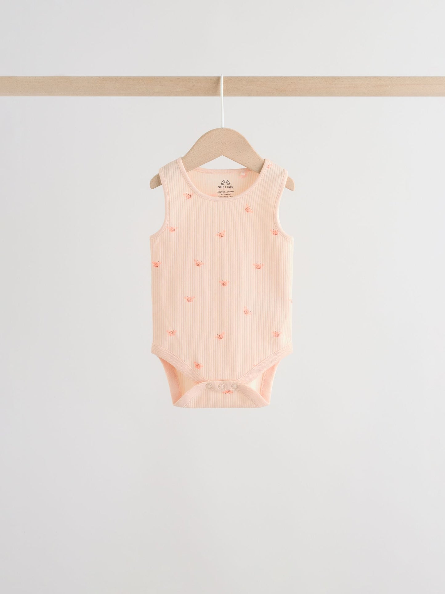 Green/Blue Vest Baby Bodysuits 5 Pack image 8