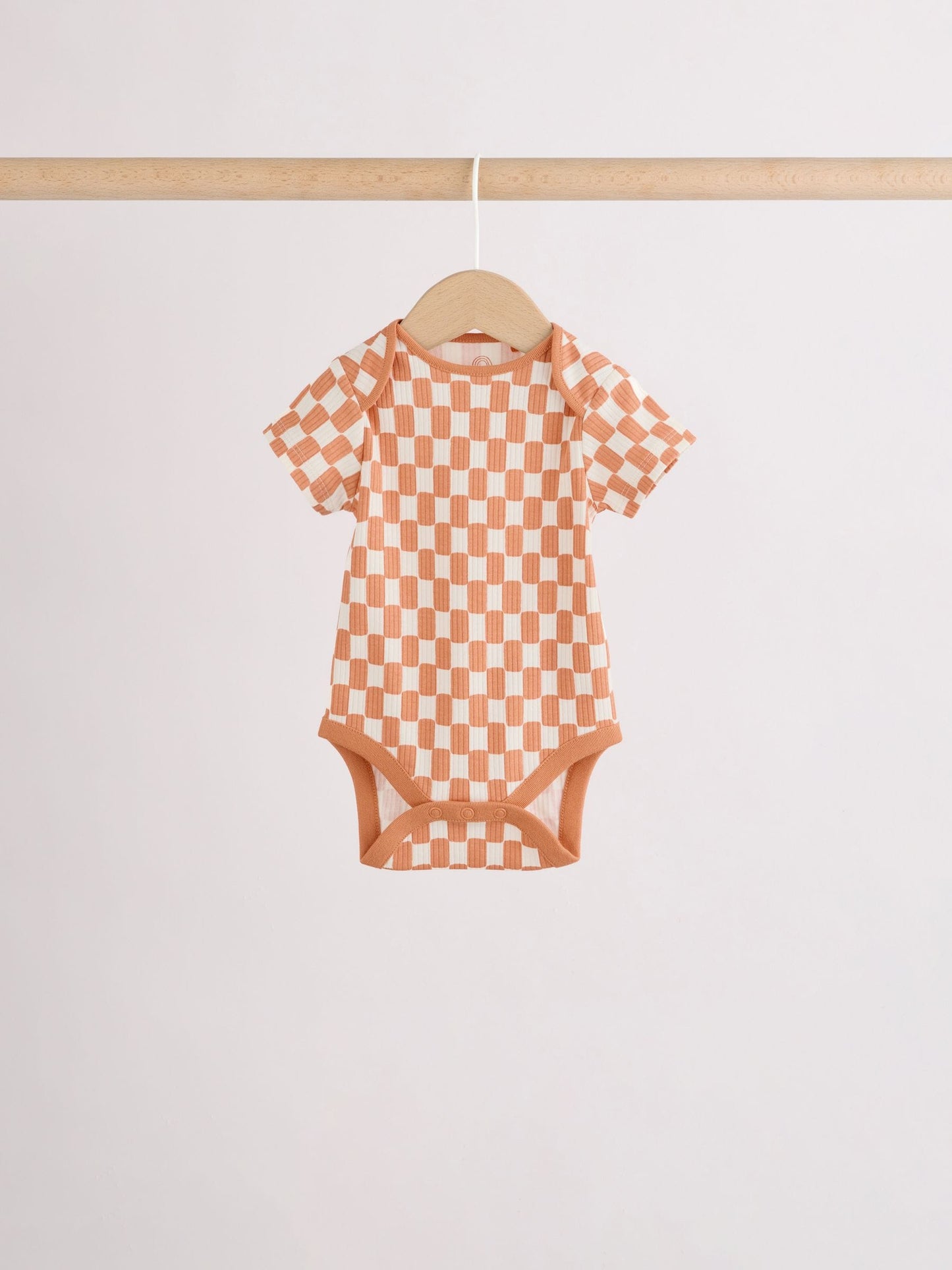 Multi Short Sleeve Baby Bodysuits 5 Pack image 4