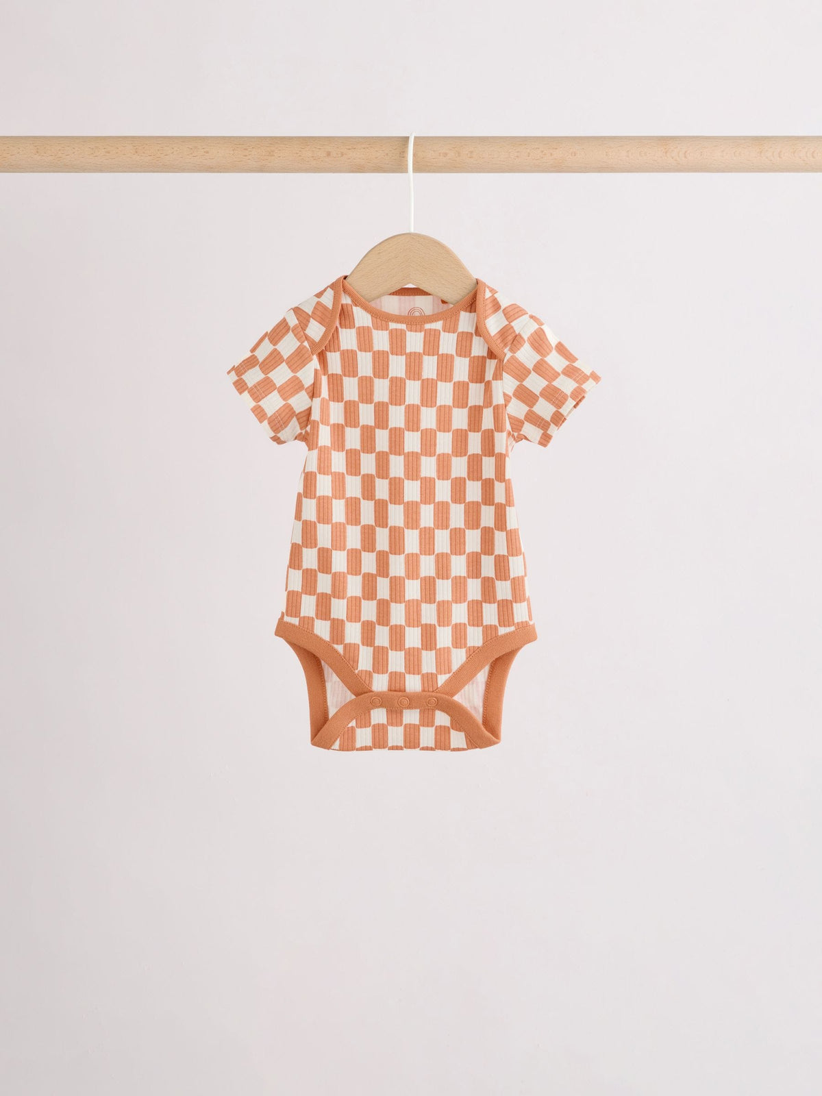 Multi Short Sleeve Baby Bodysuits 5 Pack image 4