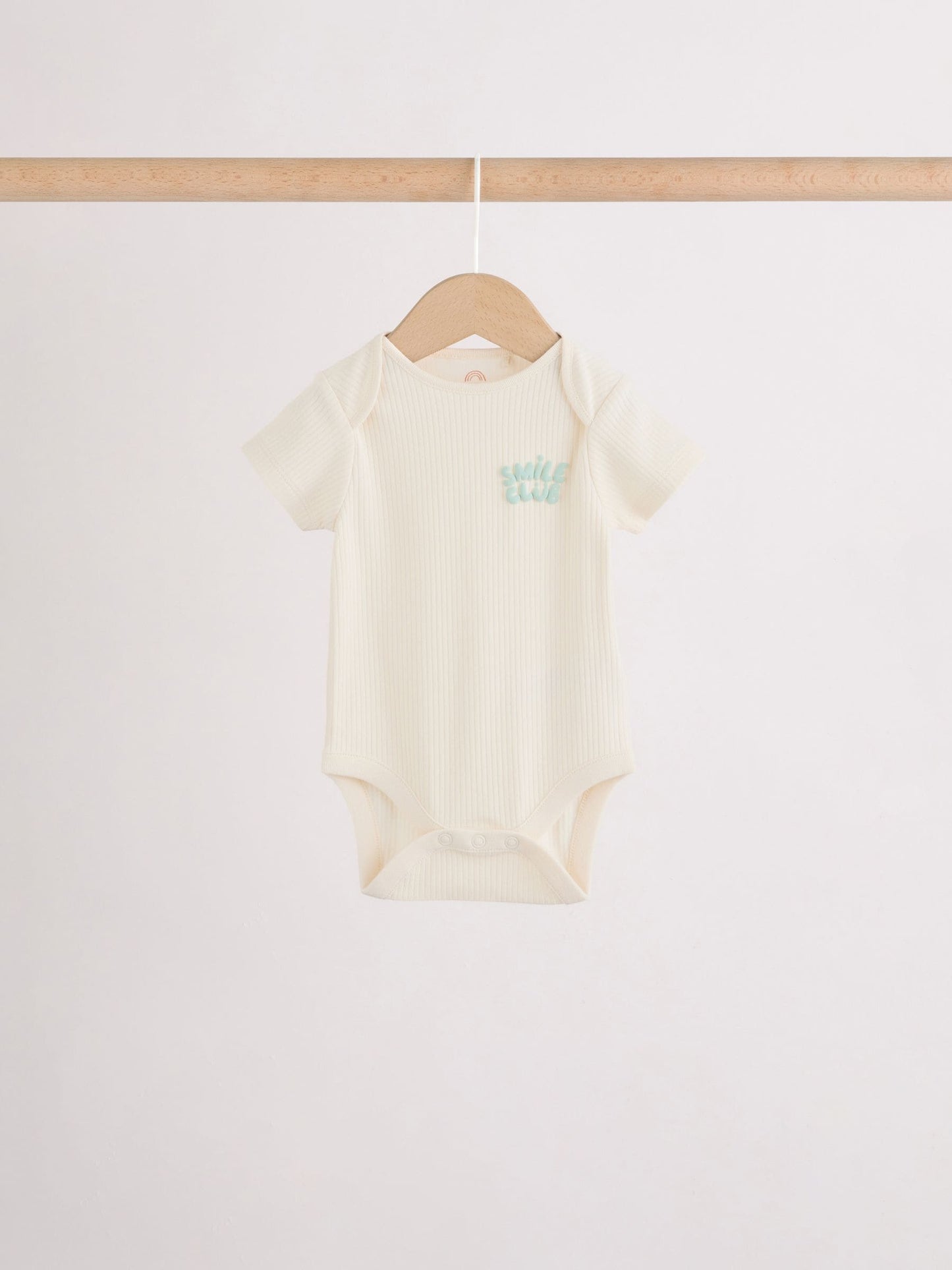 Multi Short Sleeve Baby Bodysuits 5 Pack image 6