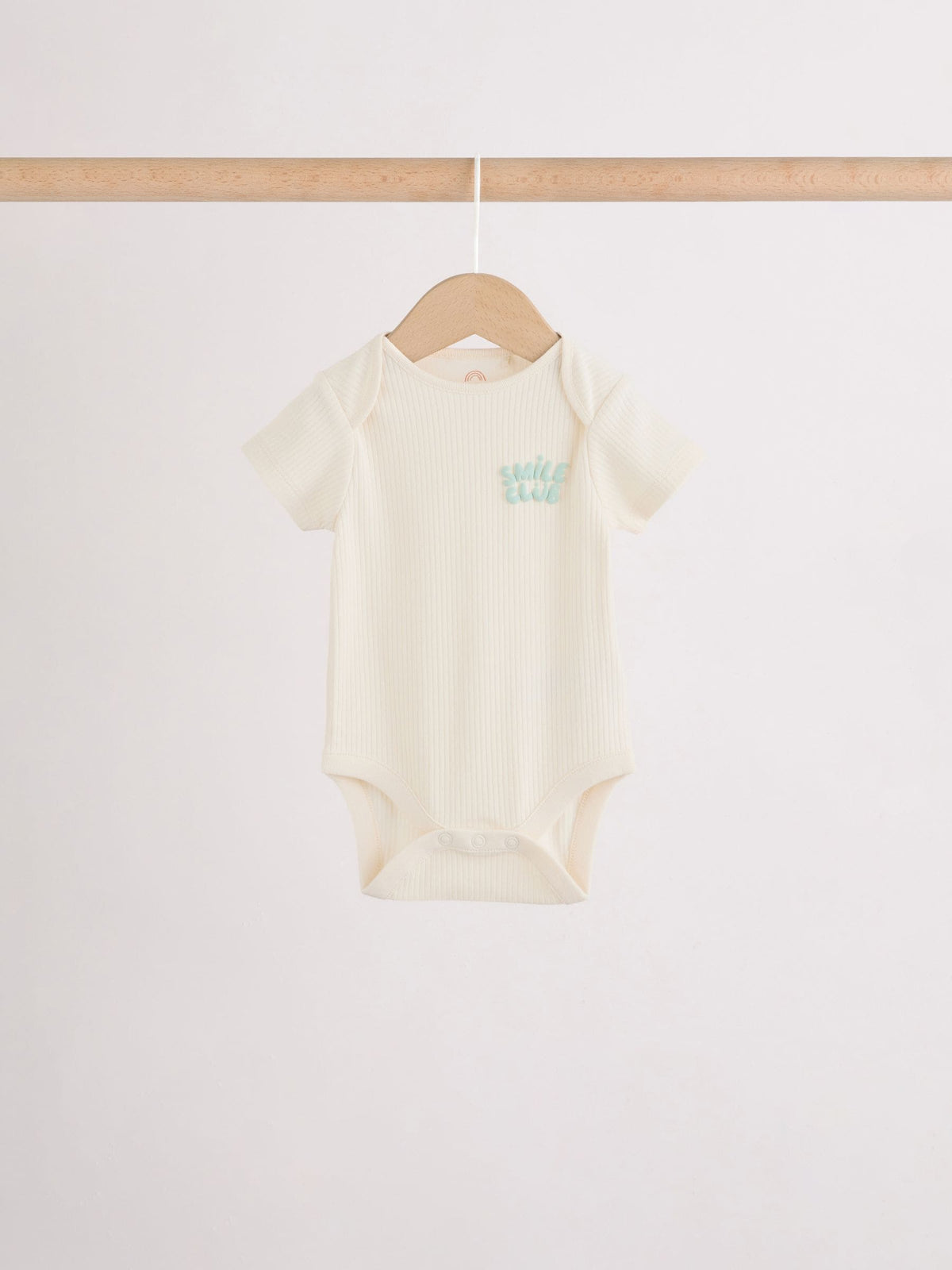 Multi Short Sleeve Baby Bodysuits 5 Pack image 6