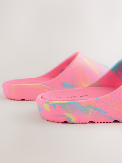 Pink Marble Comfort Sliders image 6