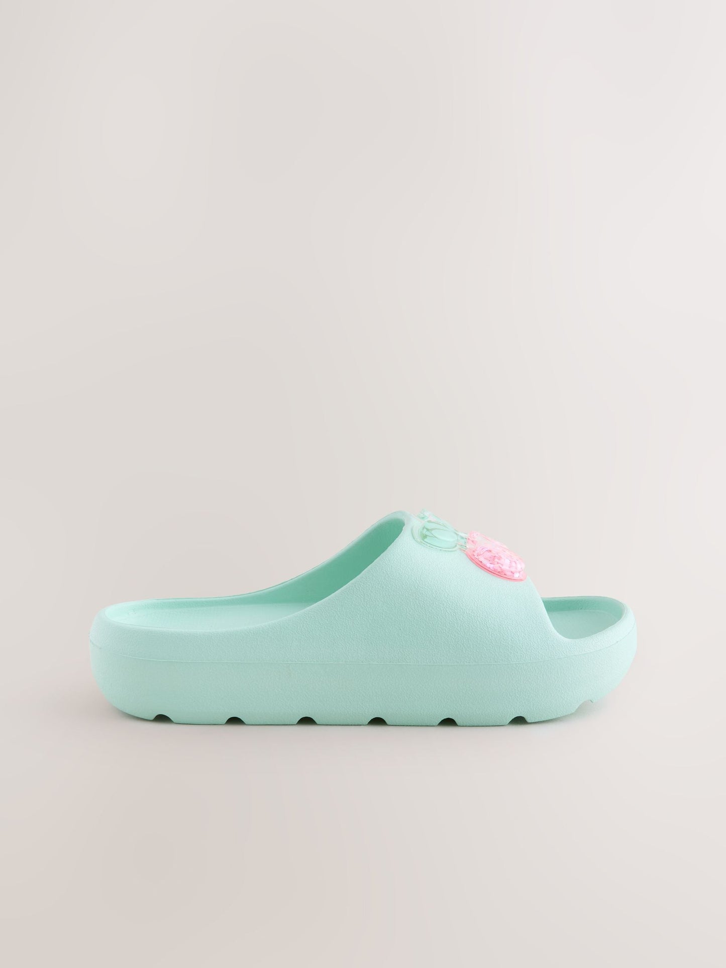 Turquoise Blue Glitter Cherry Sliders image 4