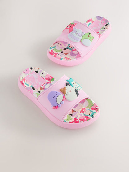 Pink Squishmallows Comfort Sliders image 1