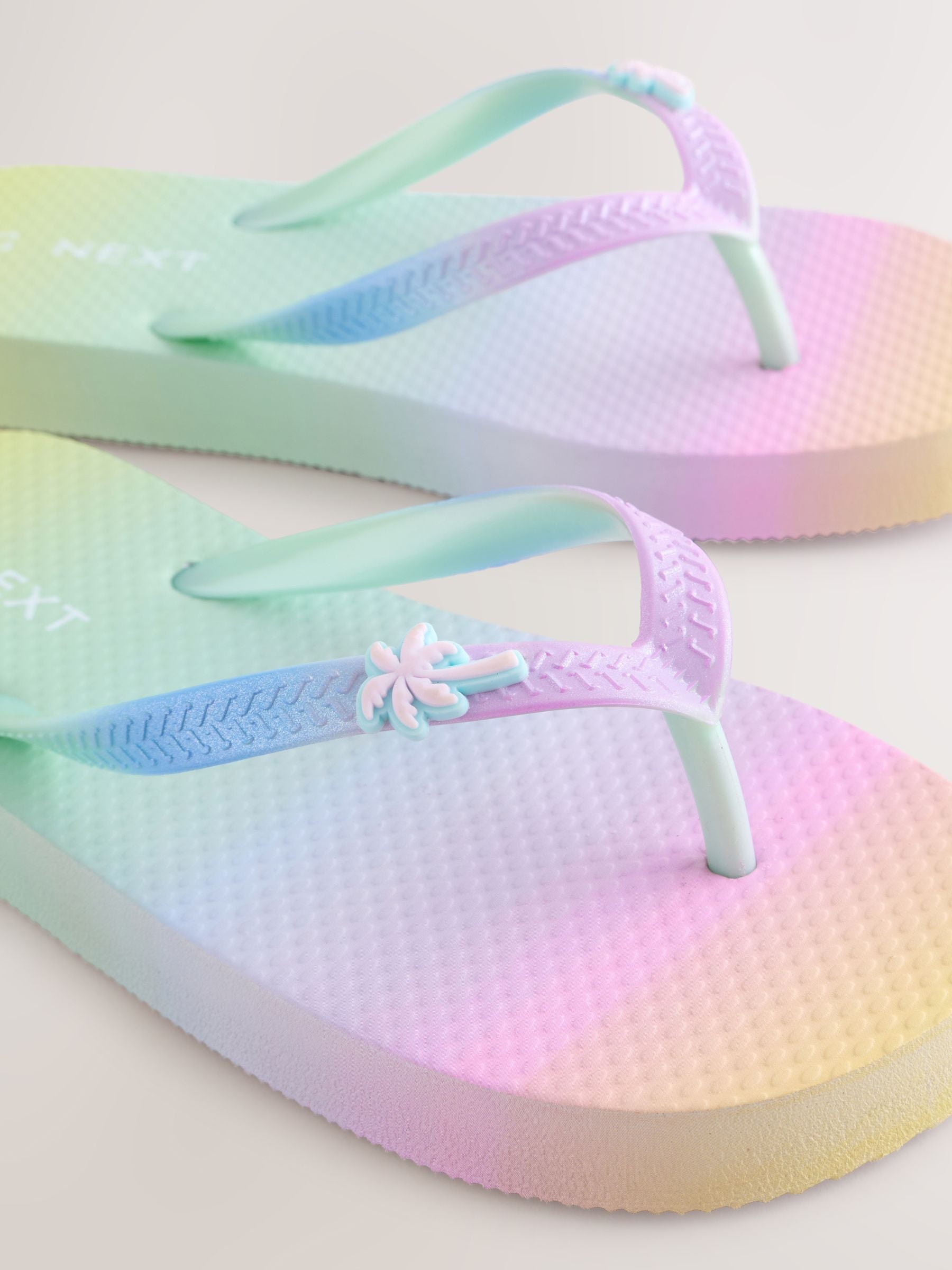 Rainbow Flip Flops image 4