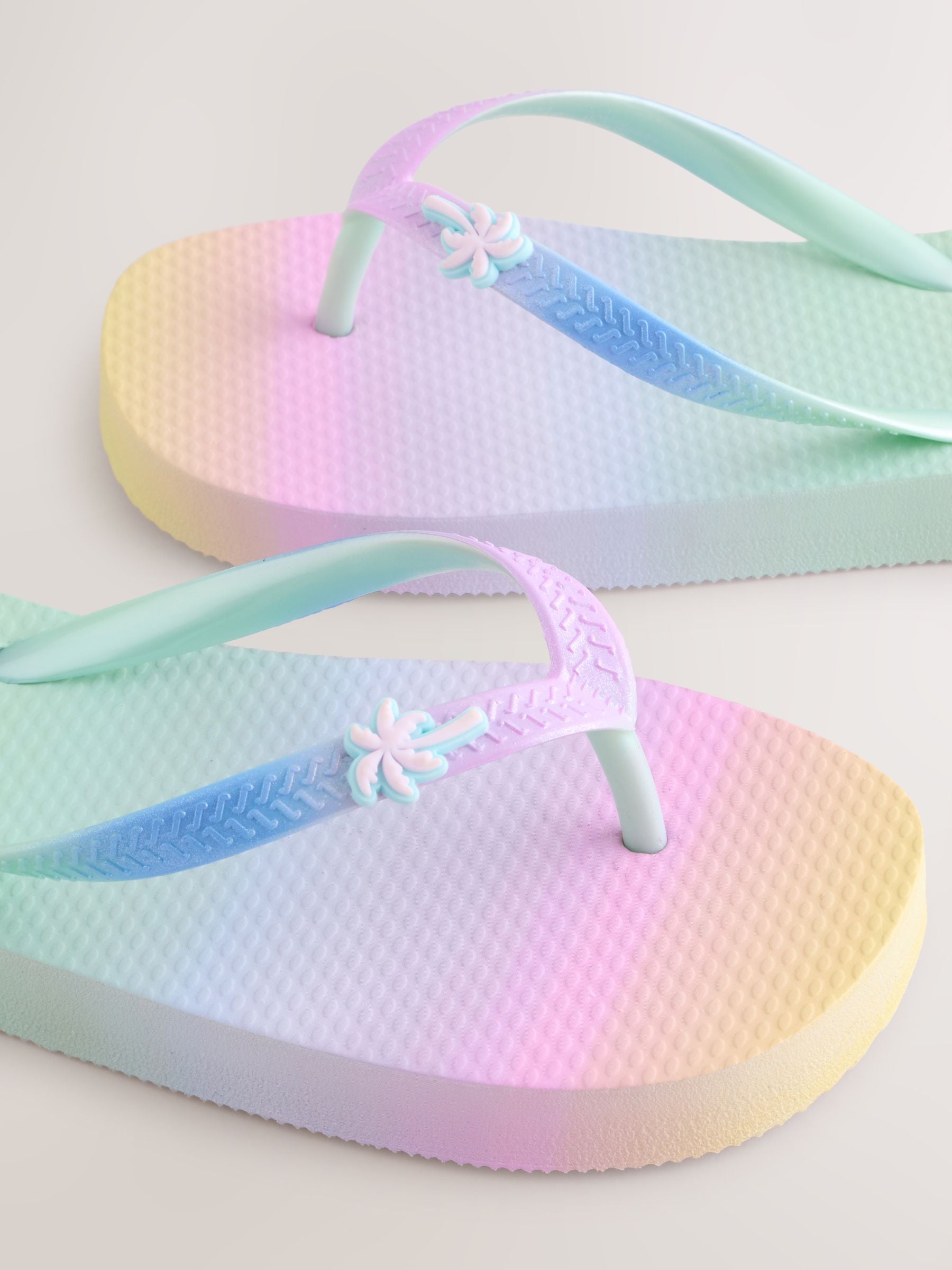 Rainbow Flip Flops image 5