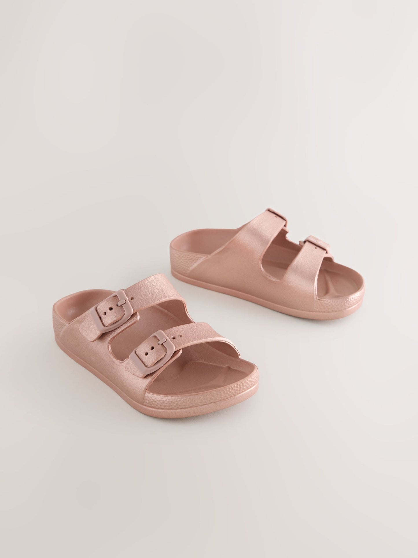 Rose Gold Buckle Sliders image 1