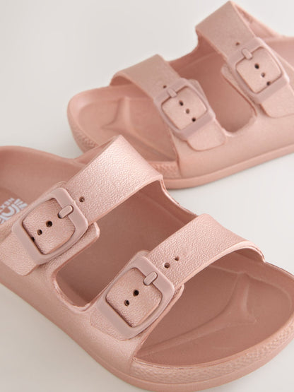 Rose Gold Buckle Sliders image 5