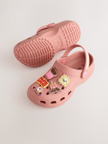 Burnt Orange Foodie Character Clogs image 3
