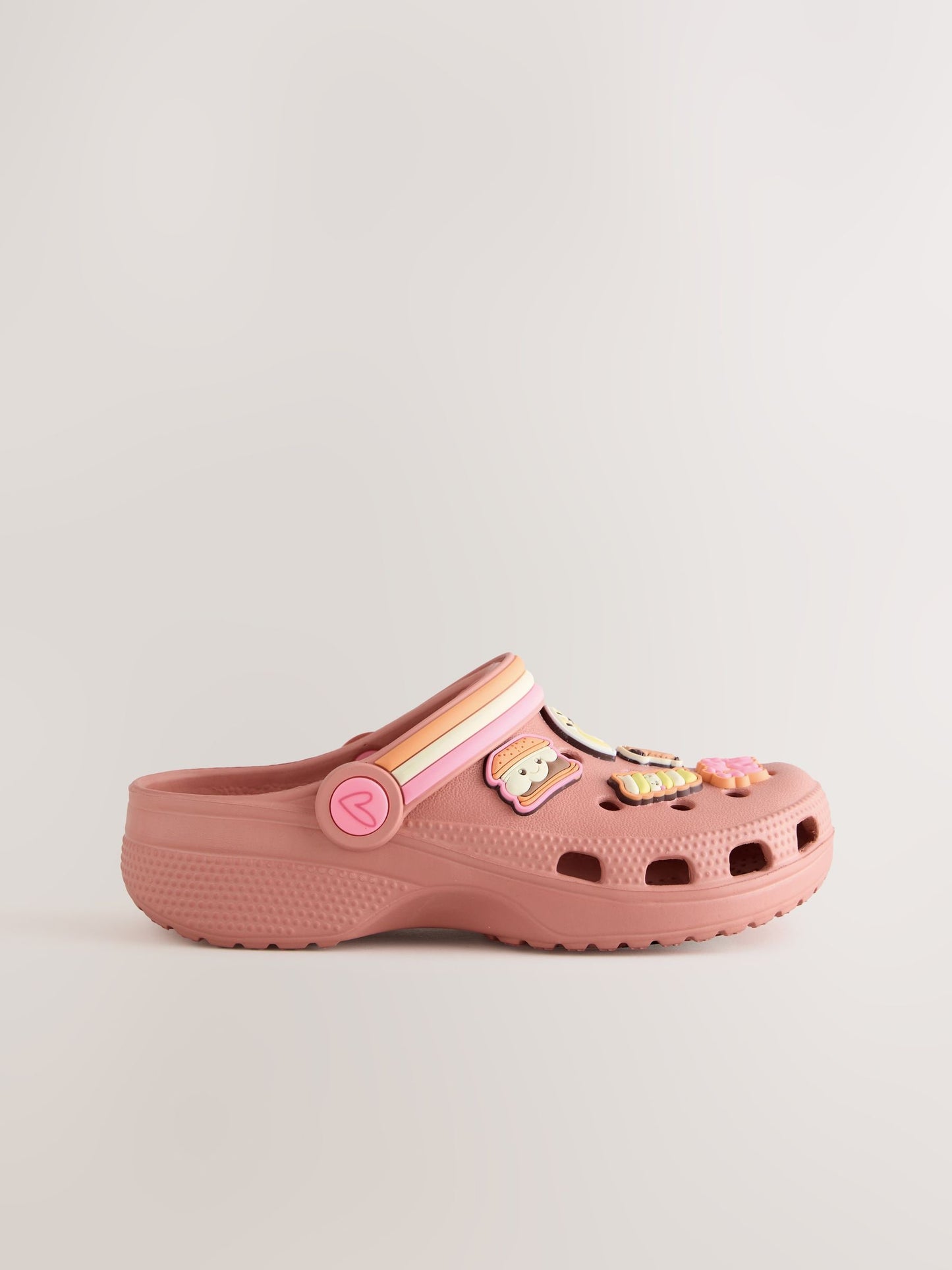 Burnt Orange Foodie Character Clogs image 4