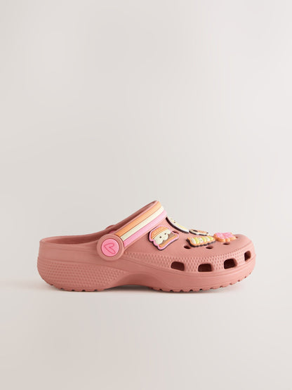 Burnt Orange Foodie Character Clogs image 4