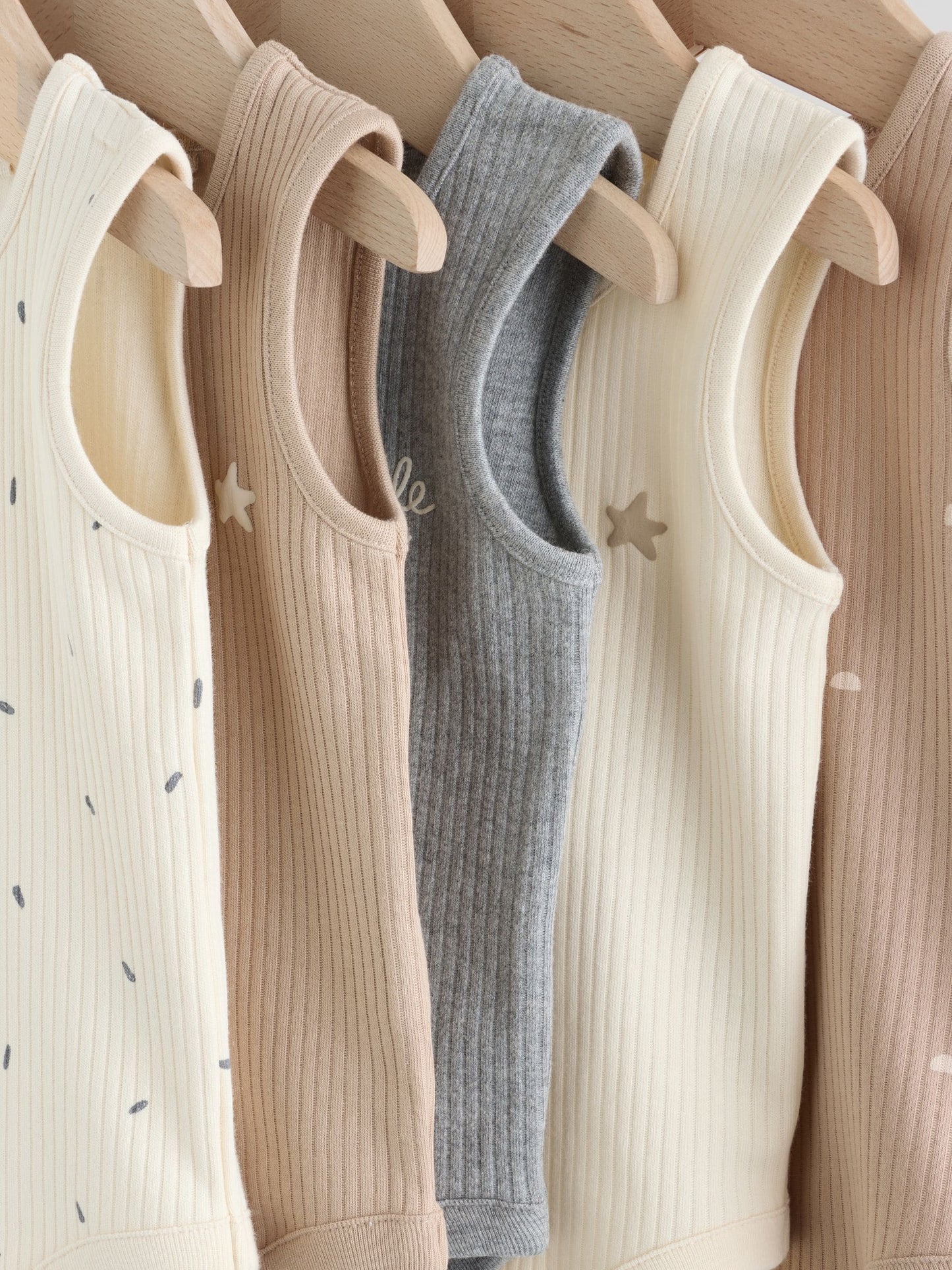 Neutral Baby Bodysuits 5 Pack image 9