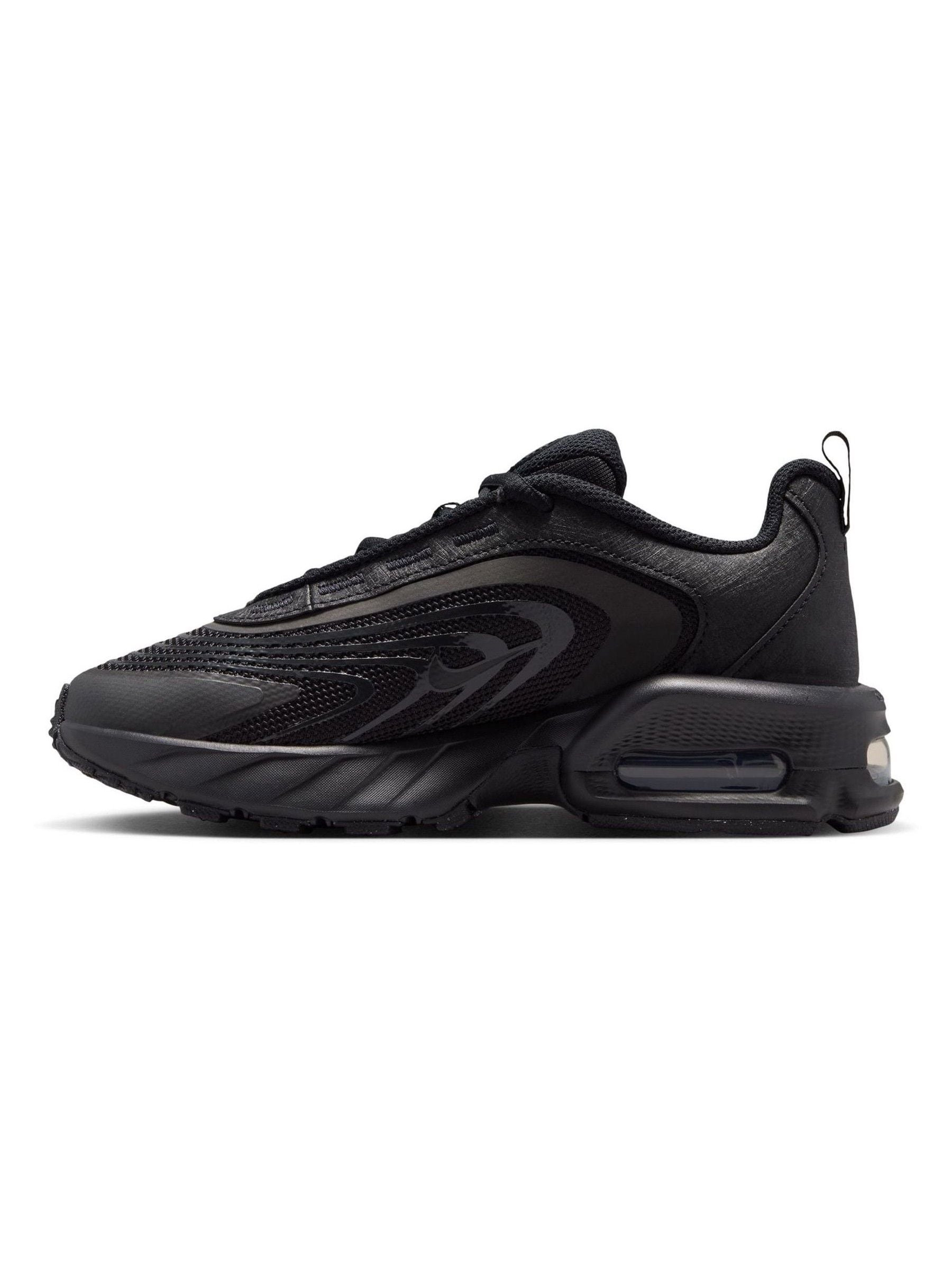Nike Black Youth Air Max Fire Trainers image 2