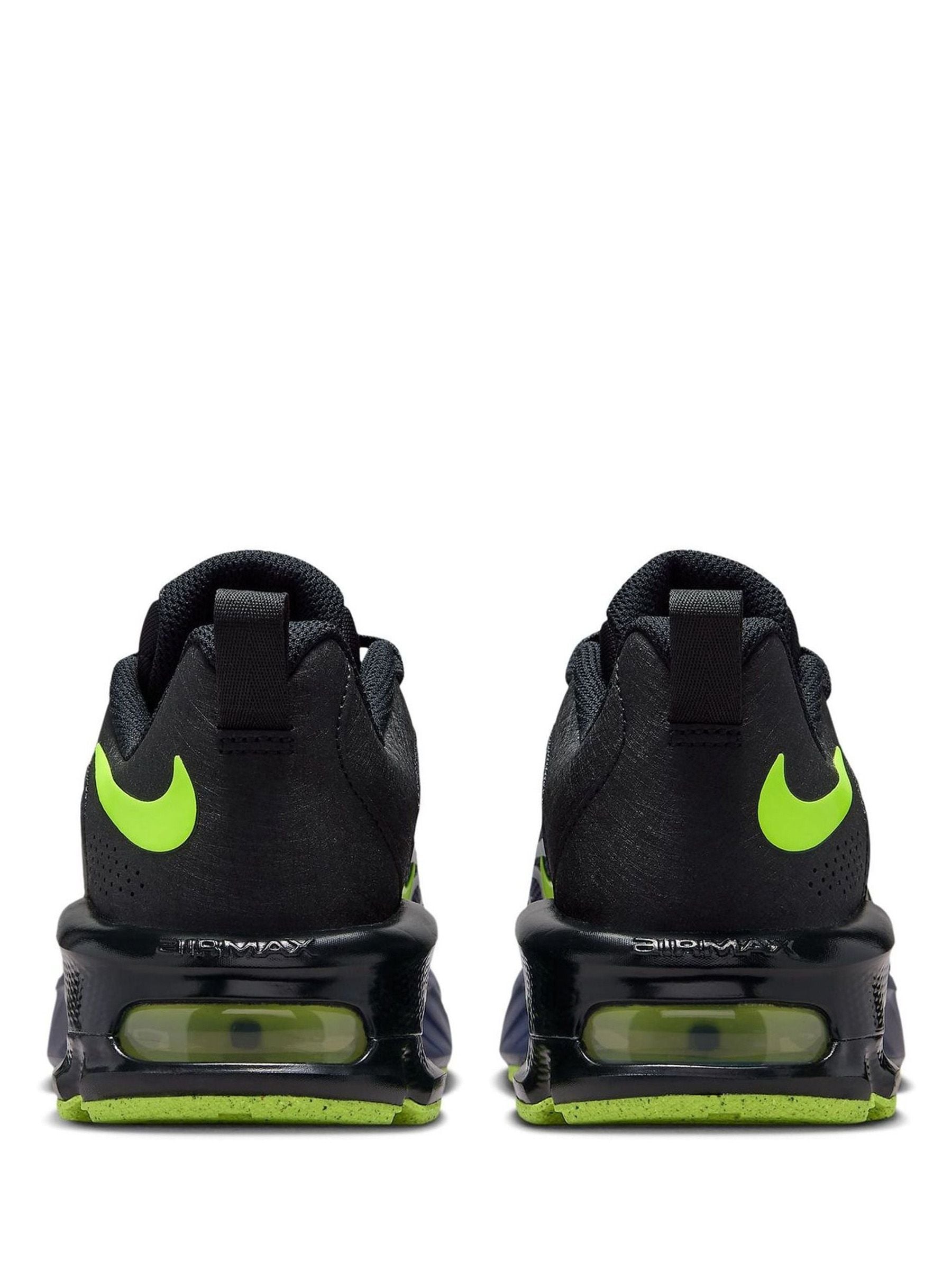 Nike Black/Blue Youth Air Max Fire Trainers image 4
