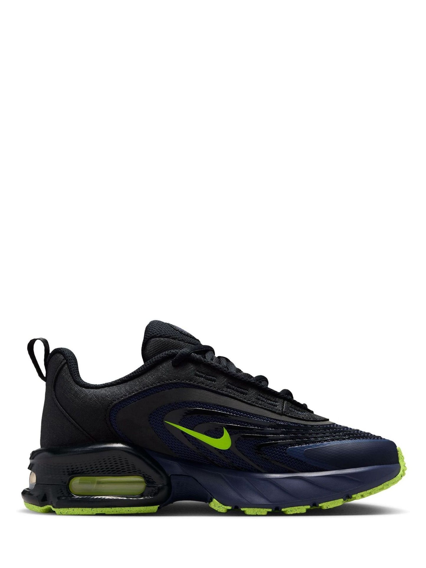 Nike Black/Blue Youth Air Max Fire Trainers image 5