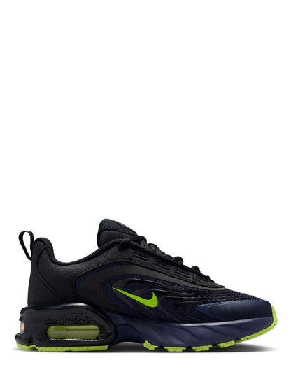 Nike Black/Blue Youth Air Max Fire Trainers image 5