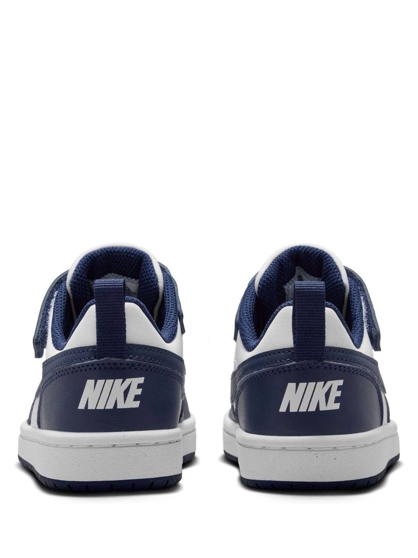 Nike Navy Blue/White Junior Court Borough Low Recraft Trainers image 6