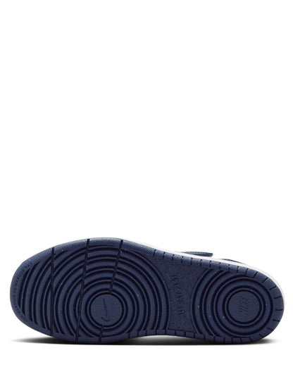 Nike Navy Blue/White Junior Court Borough Low Recraft Trainers image 8