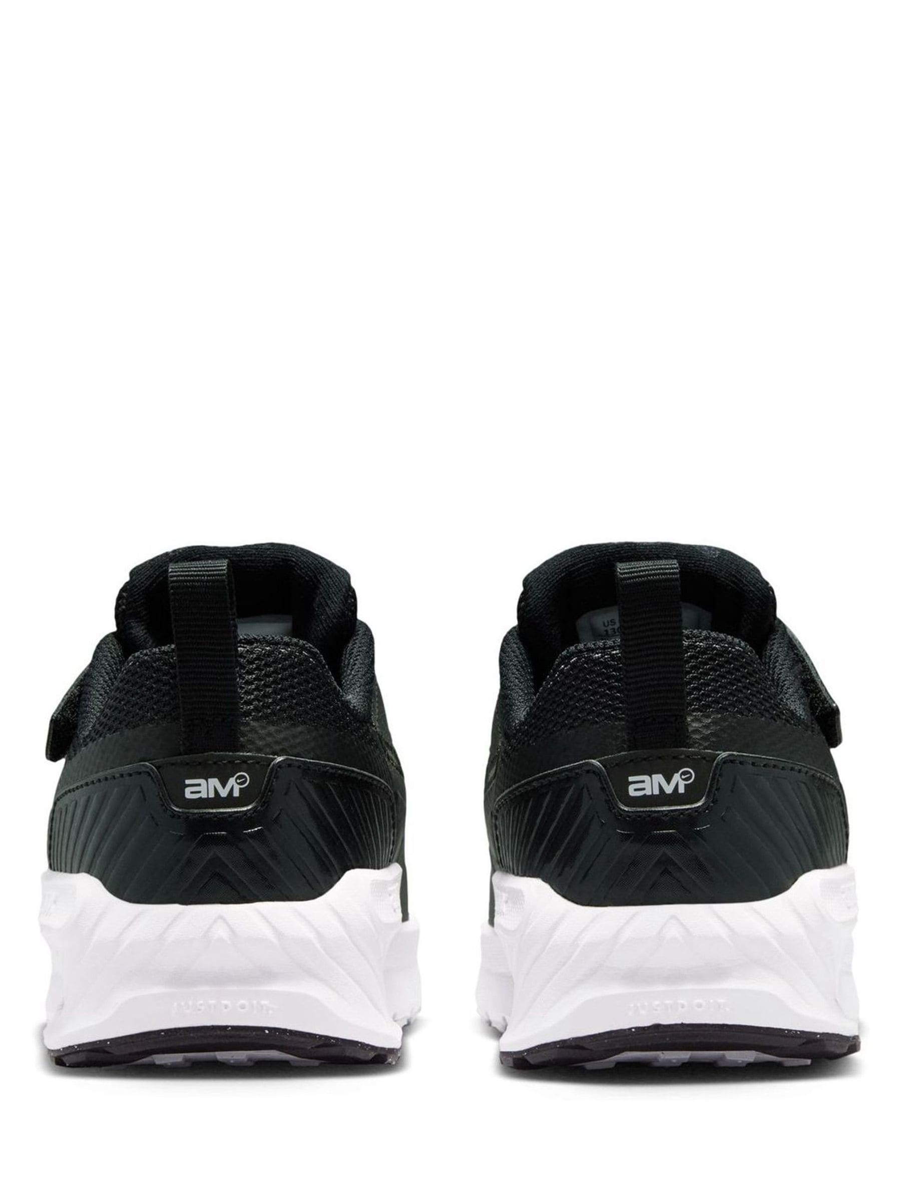 Nike Black/White Red Junior Air Max Bia Trainers image 6