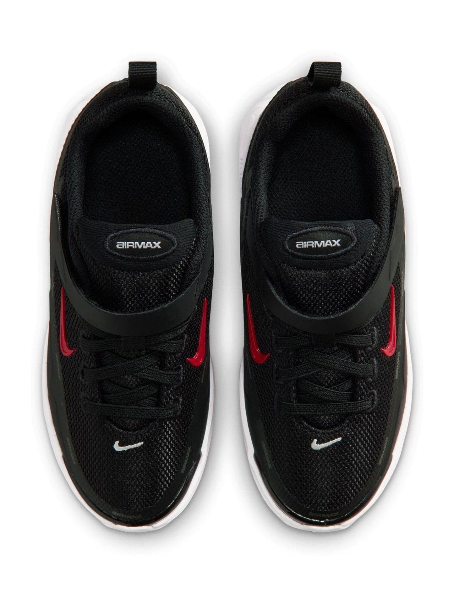 Nike Black/White Red Junior Air Max Bia Trainers image 7