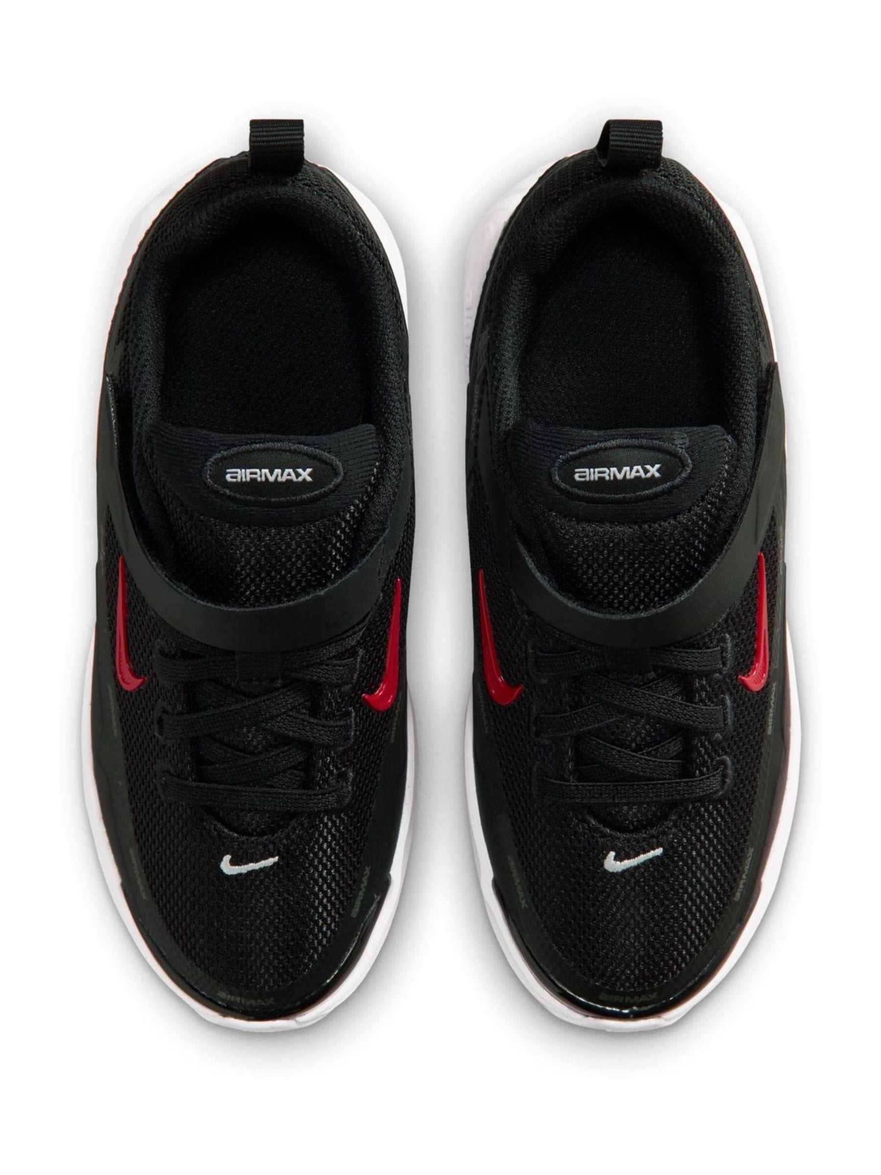 Nike Black/White Red Junior Air Max Bia Trainers image 7