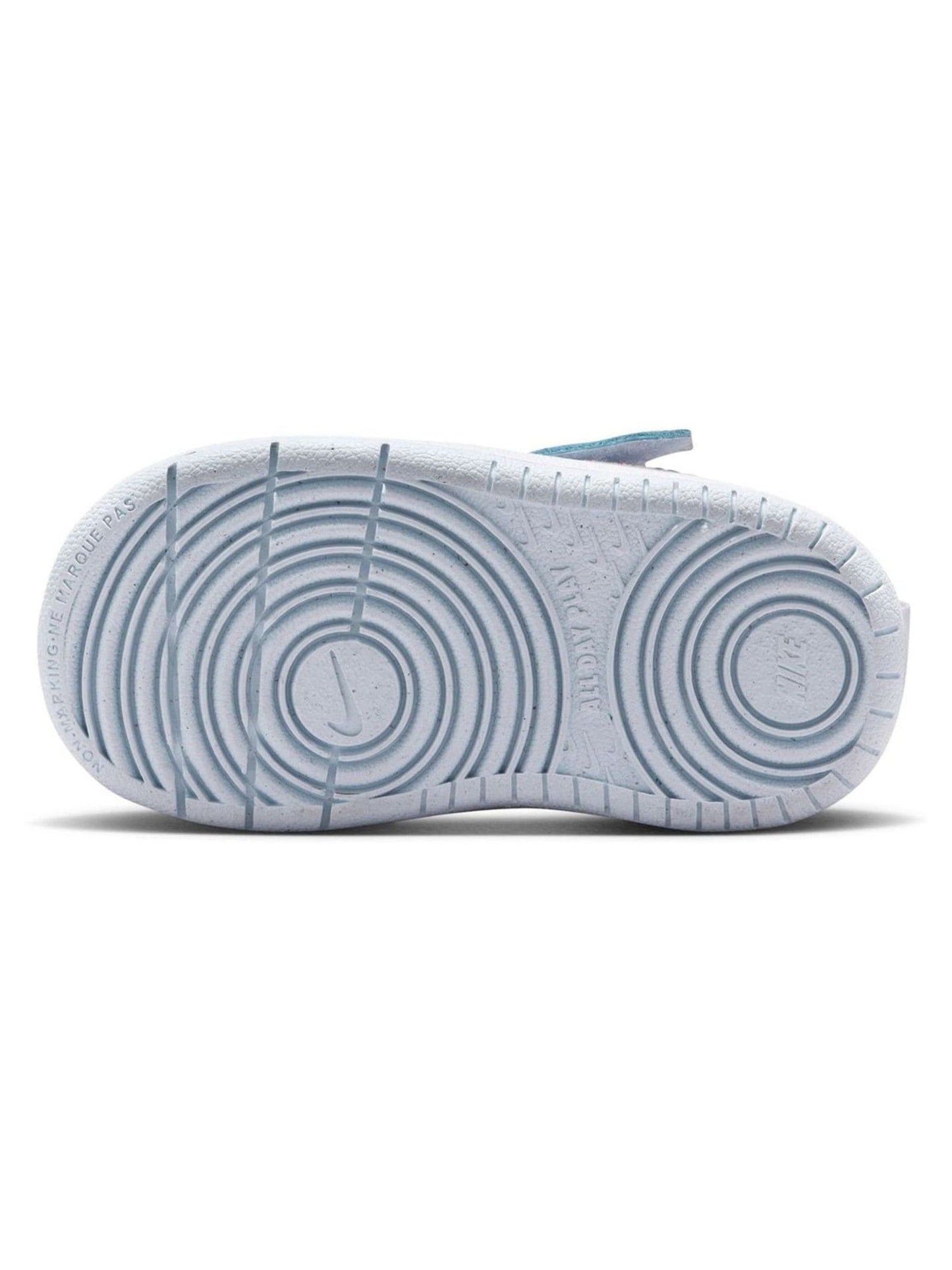 Nike White/Pink Grey Infant Court Borough Low Recraft Trainers image 4