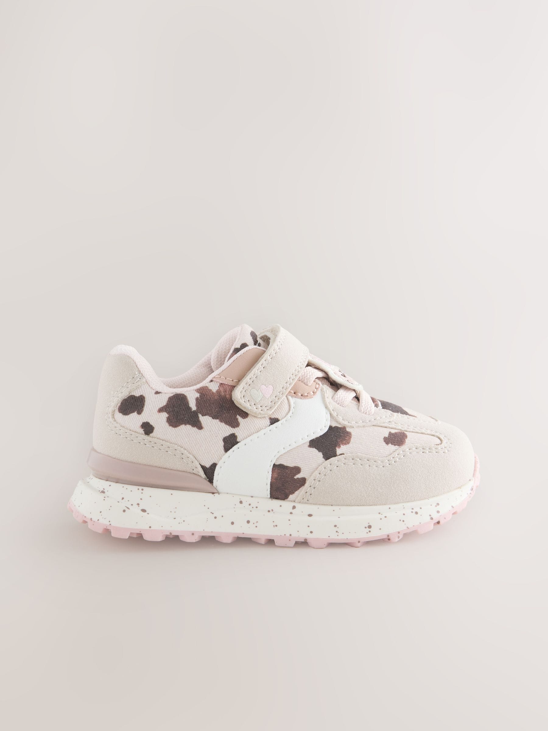 Neutral Animal Elastic Lace Touch Fastening Trainers image 5