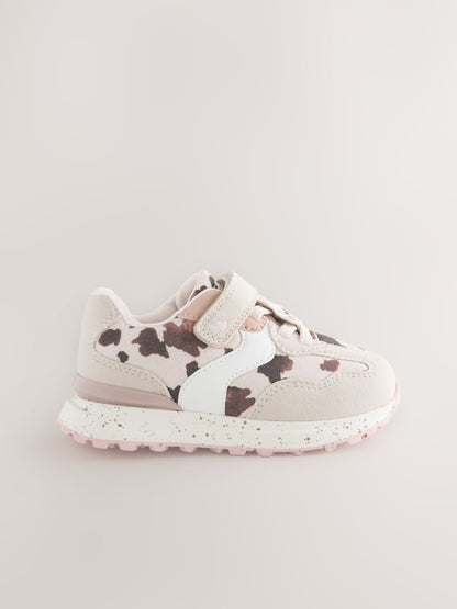 Neutral Animal Elastic Lace Touch Fastening Trainers image 4