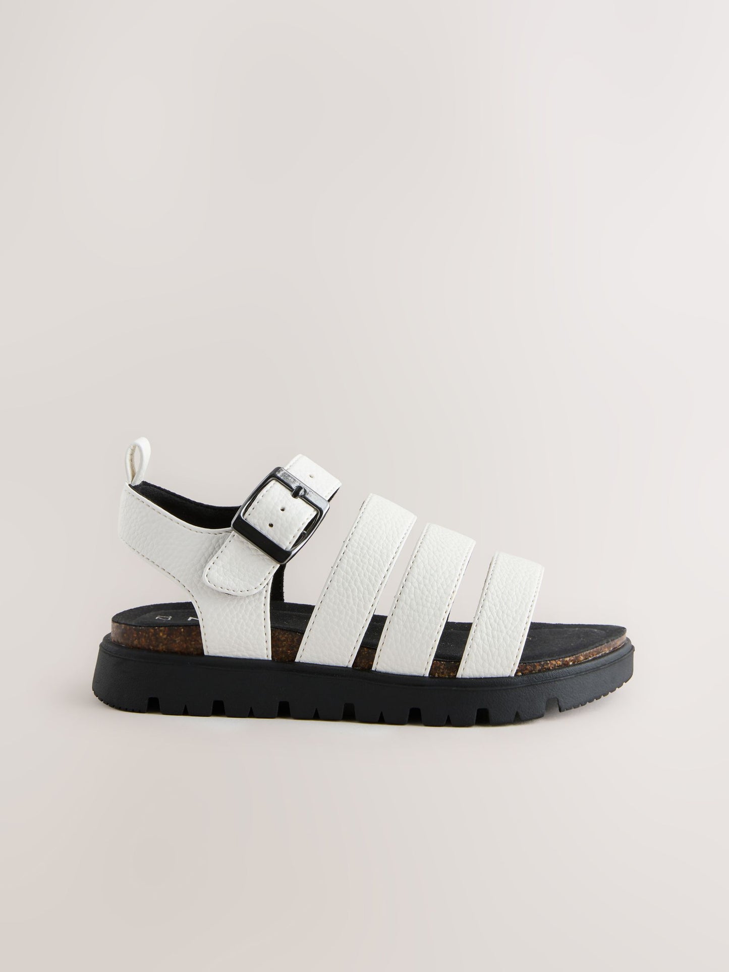 Bone White Chunky Sandals image 2