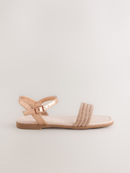 Rose Gold Occasion Sandals image 2