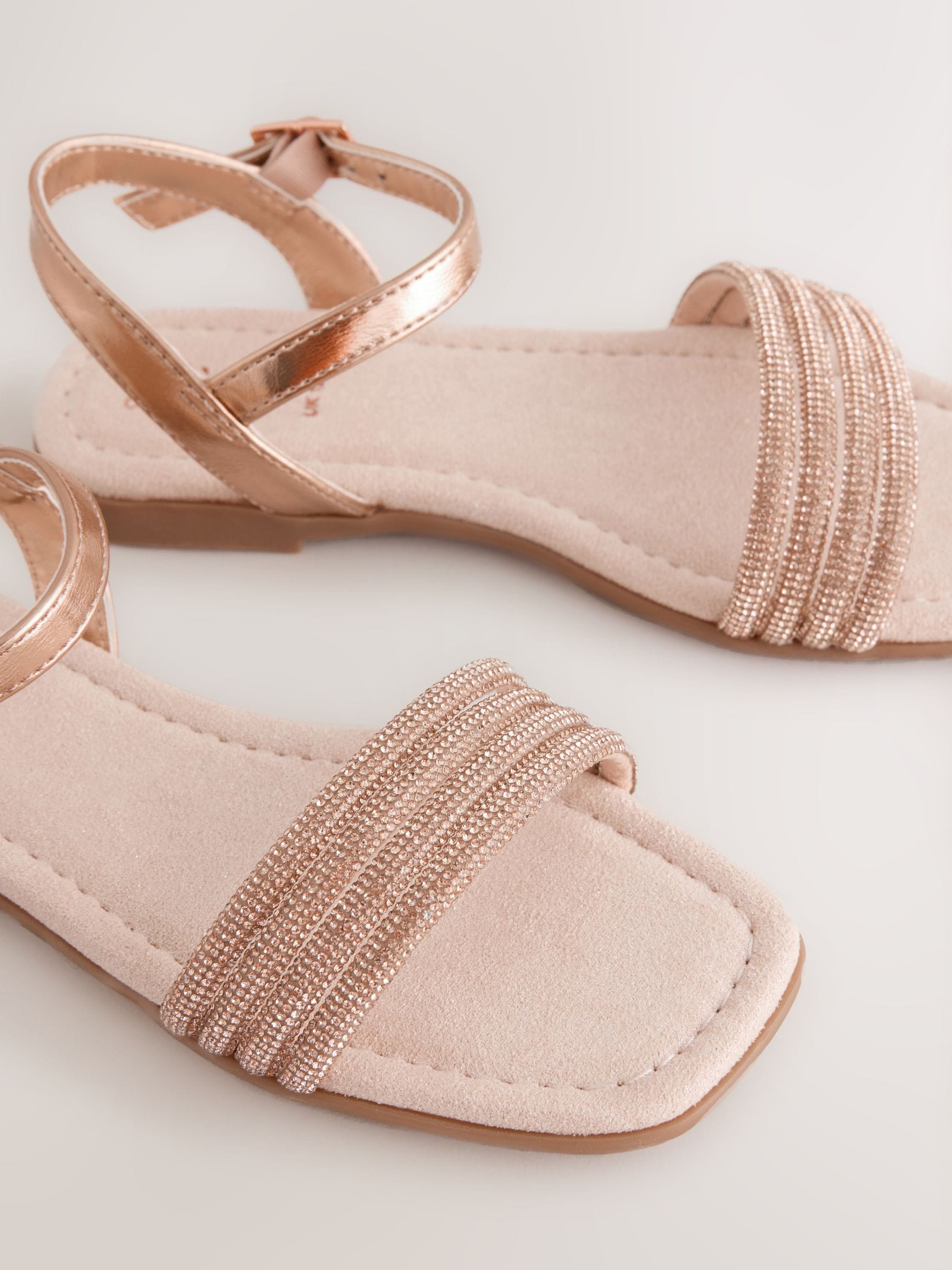 Rose Gold Occasion Sandals image 4