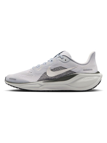 Nike White Grey Youth Air Zoom Pegasus 41 Running Trainers image 2