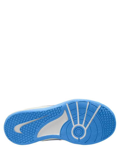 Nike White/Blue Youth Omni Court Trainers image 4