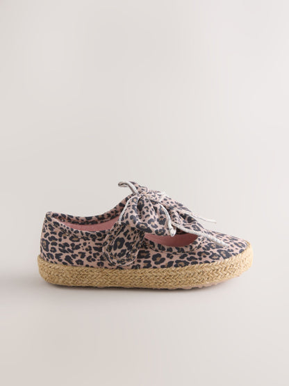 Animal Bow Espadrille Shoes image 2