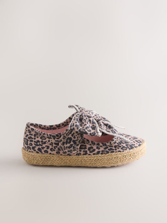 Animal Bow Espadrille Shoes image 2