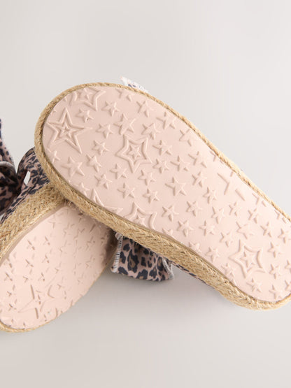 Animal Bow Espadrille Shoes image 4