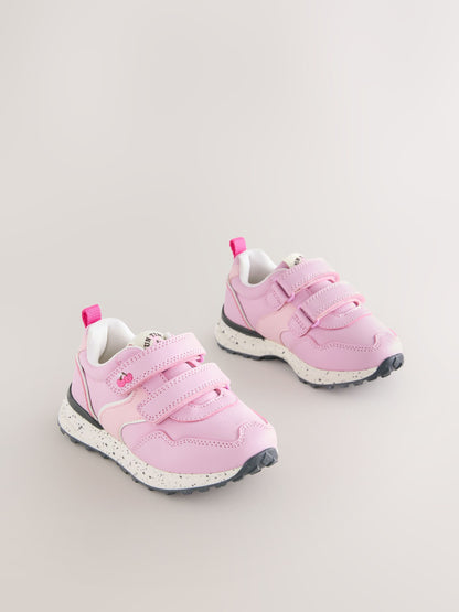 Pink Touch Fastening Trainers image 2