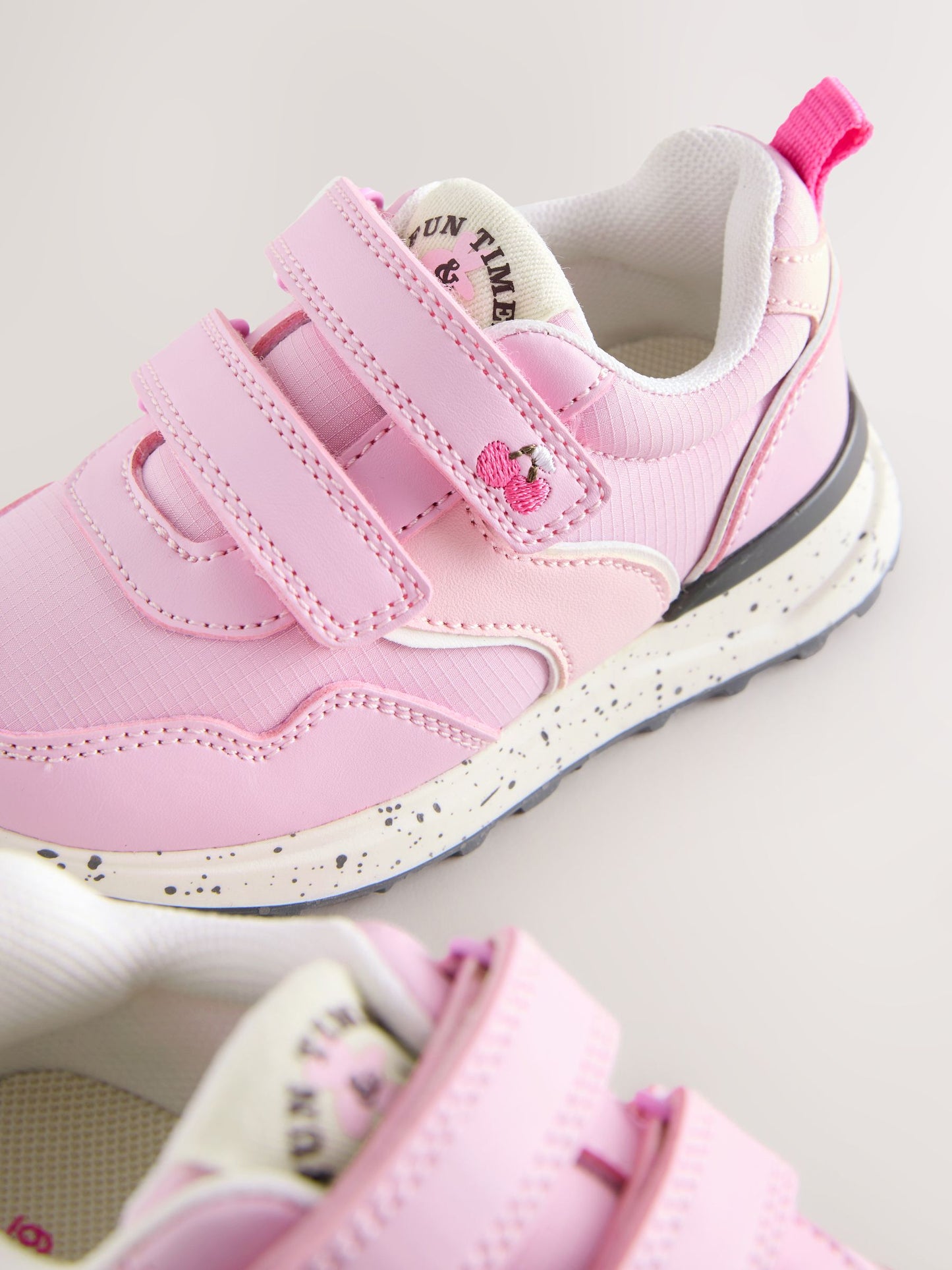 Pink Touch Fastening Trainers image 4